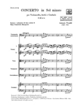 Concerto en sol min. - F. 3 N° 15 - Conducteur - VIVALDI - Partition